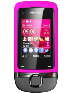 Nokia C2-05 Pink 2