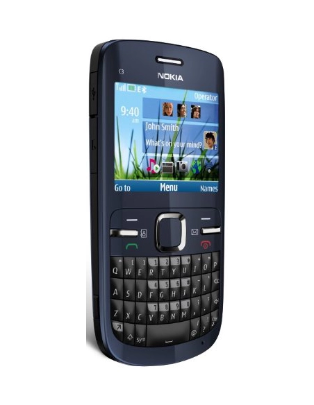 Nokia C3-00 Black Blue