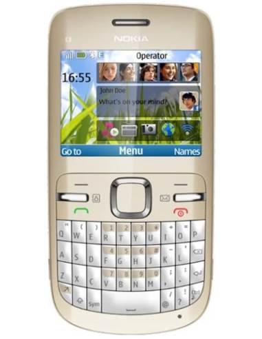 Nokia C3-00 Golden White