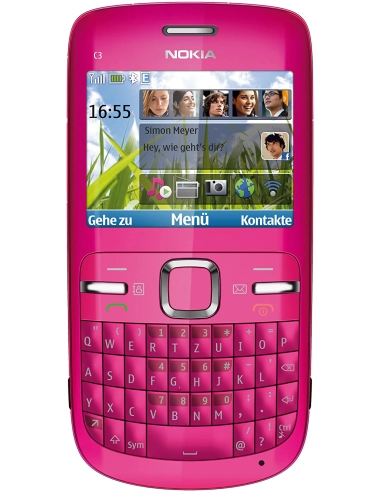 Nokia C3-00 Hot Pink