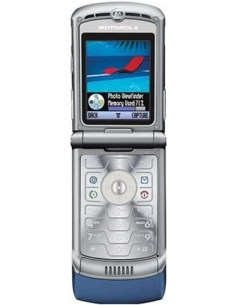 Motorola RAZR V3 Blue 2