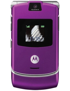 Motorola RAZR V3 Purple