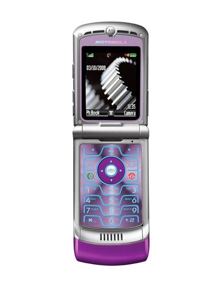 motorola v3 purple