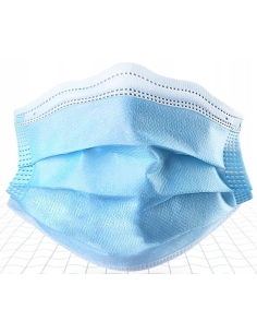 Jednorazowe maseczki ochronne - pakiet 100 sztuk (1.80...