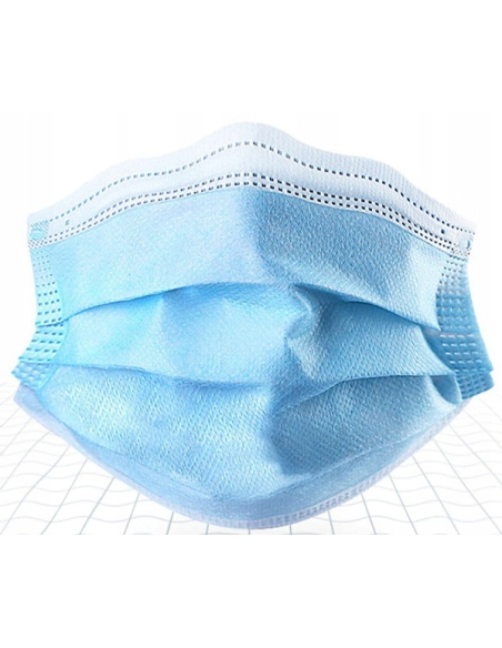 Jednorazowe maseczki ochronne - pakiet 100 sztuk (1.80 zł/szt)