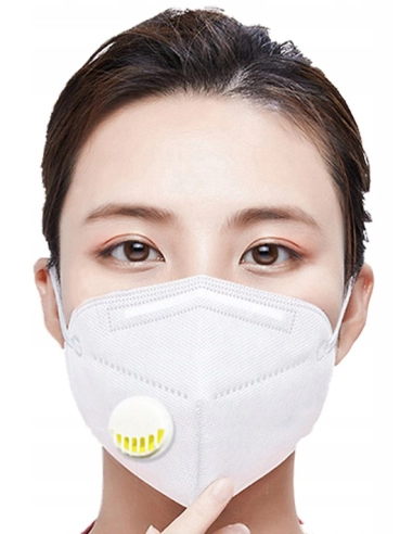Maseczka ochronna KN95 z zaworem