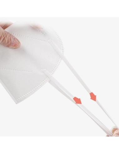 Maseczka ochronna KN95 z zaworem - zestaw 10 sztuk