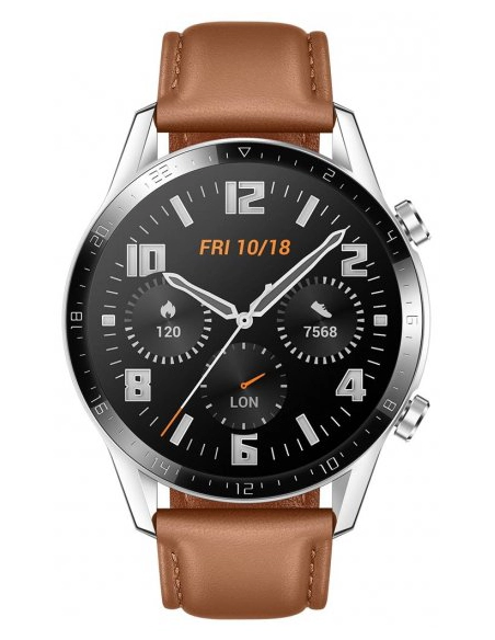 Huawei Watch GT 2 46 mm Classic Pebble Brown