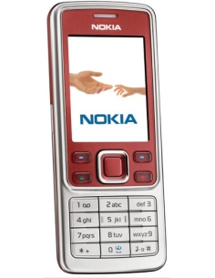 Nokia 6300 Red Silver