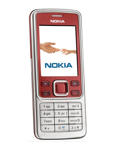 Nokia 6300 Red Silver