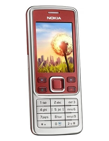 Nokia 6300 Red Silver