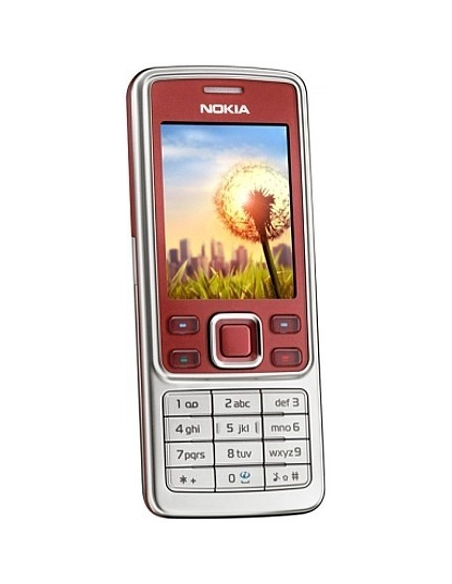 Nokia 6300 Red Silver