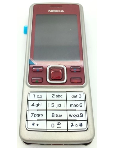 Nokia 6300 Red Silver