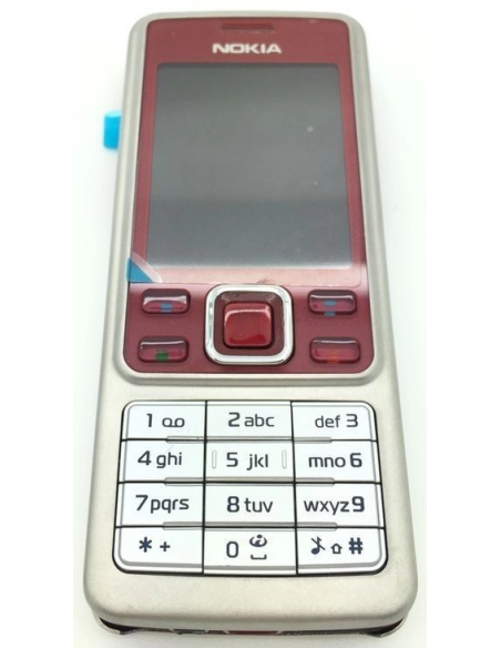 Nokia 6300 Red Silver