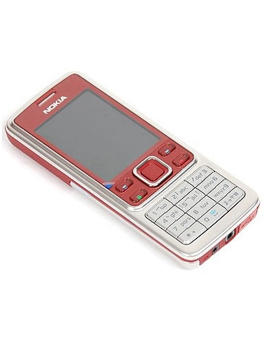 Nokia 6300 Red Silver