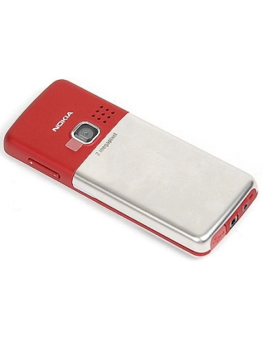 Nokia 6300 Red Silver