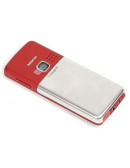 Nokia 6300 Red Silver