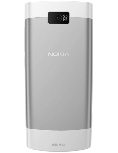 Nokia X3-02 (Touch and Type) White Silver 2