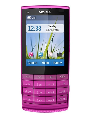 Nokia X3-02 (Touch and Type) Pink