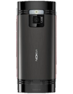 Nokia X2-00 Red on Black 2