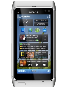 Nokia N8 Silver White