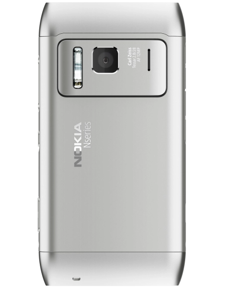 Nokia N8 Silver White