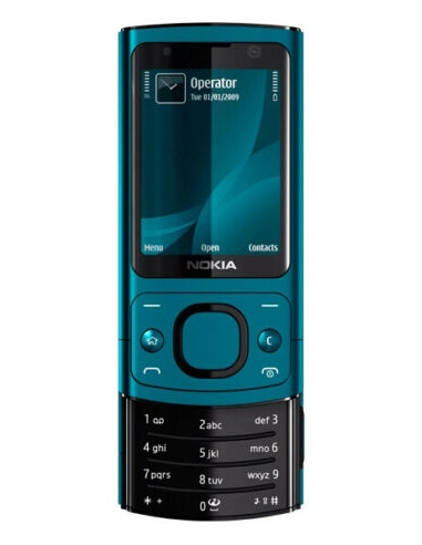 Nokia 6700 slide Petrol Blue