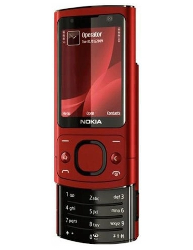 Nokia 6700 slide Red